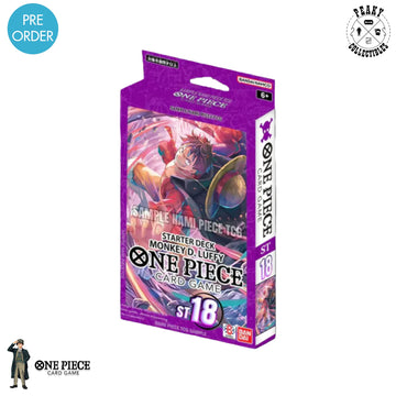 One Piece The Card Game - Starter Deck Purple Monkey D Luffy ST18 - PRE ORDER