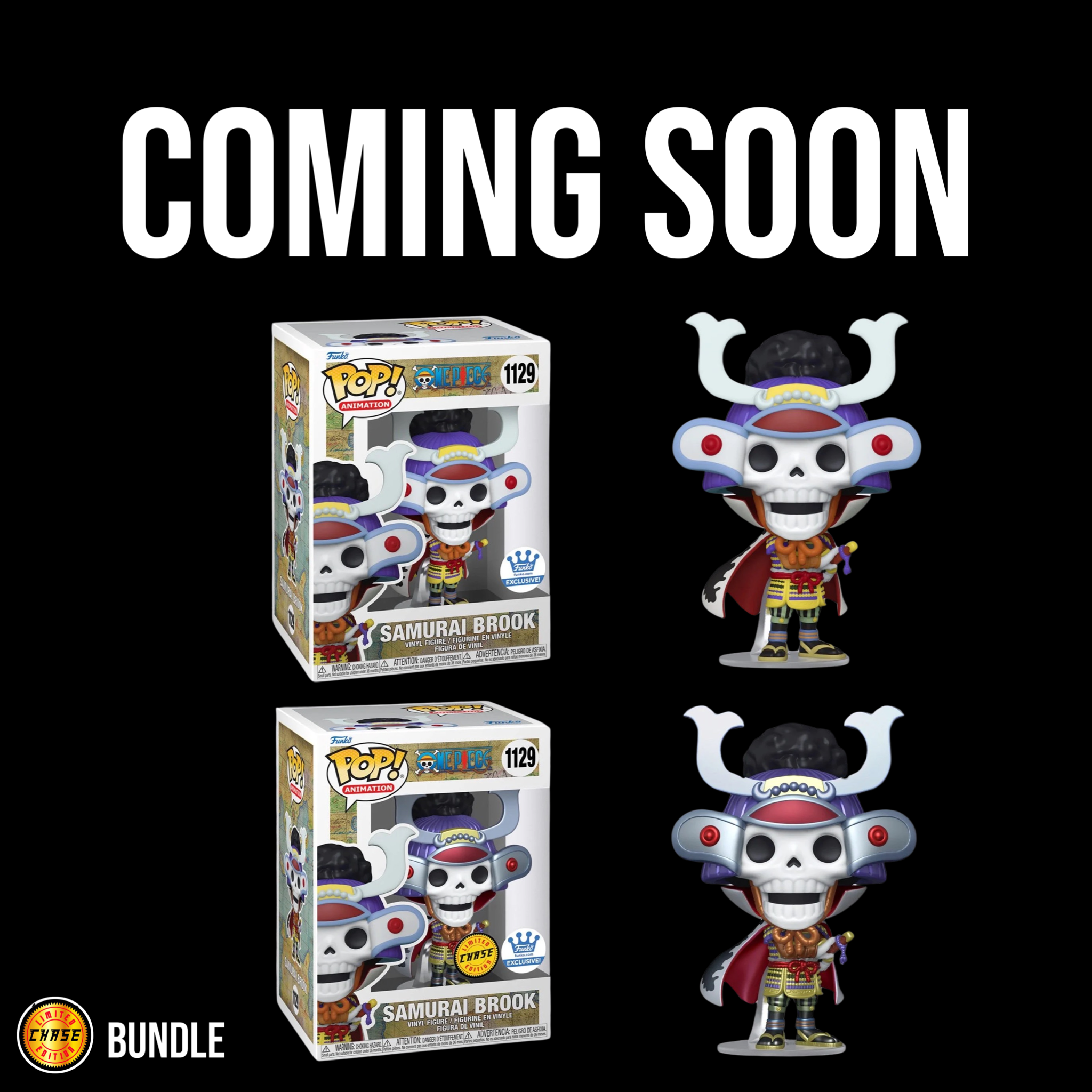 Funko Pop One Piece : Samurai Brook # 1129 Funko Pop One Piece : Samurai Brook # 1129