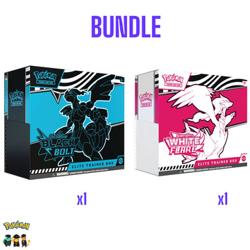 Black Bolt & White Flare Elite Trainer Box Bundle