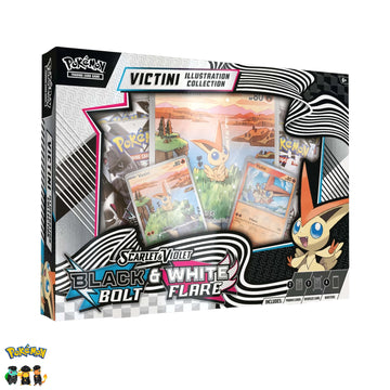 BLACK BOLT & WHITE FLARE - UNOVA VICTINI ILLUSTRATION COLLECTION - PRE ORDER