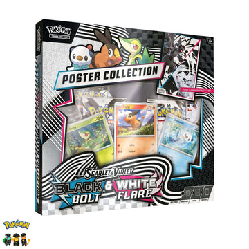 Black Bolt & White Flare - Unova Poster Collection