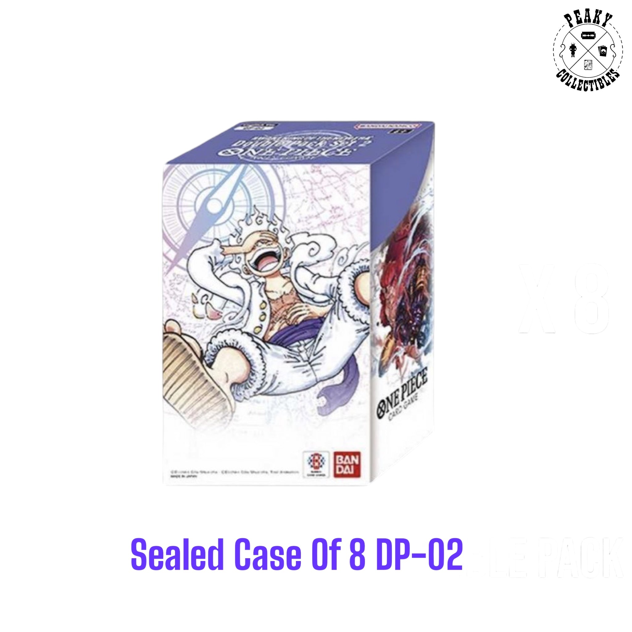 One Piece: Double Pack Set Vol.2 Case Of 8 Box (DP-02)