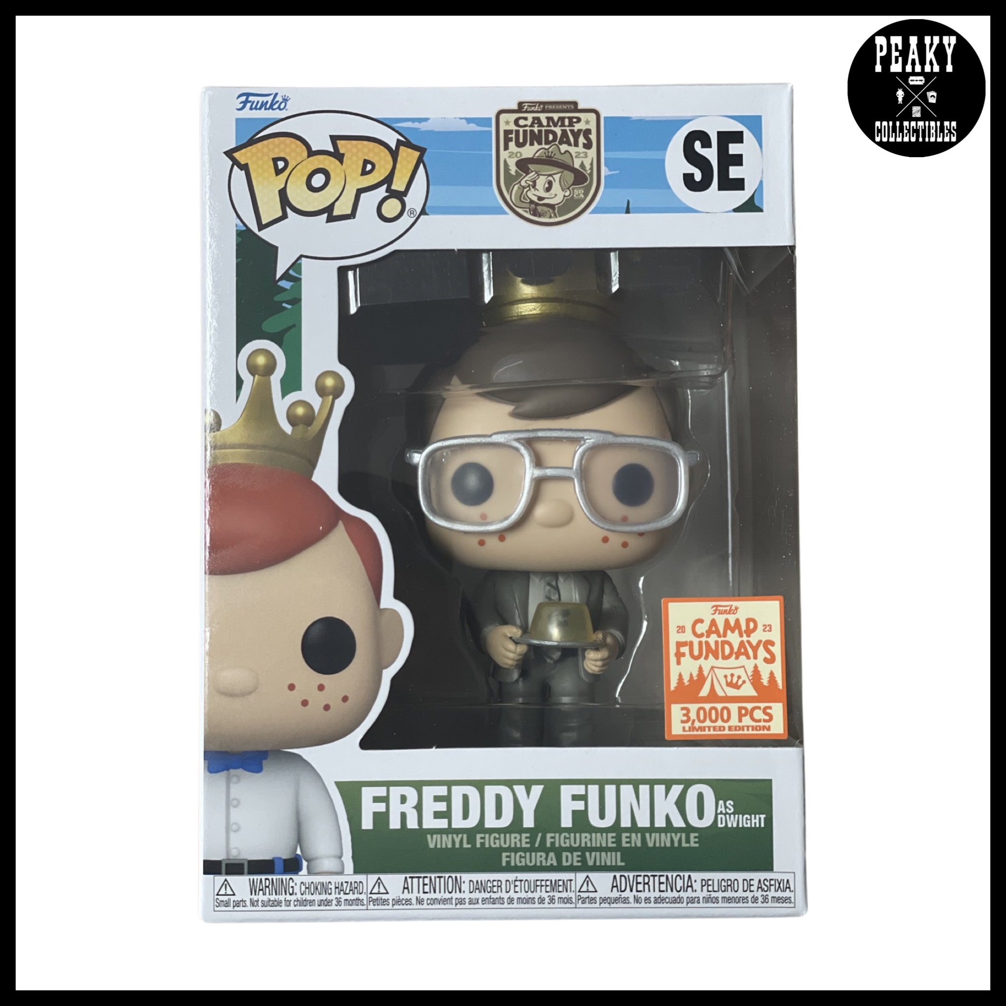 Freddy Funko as Dwight - Camp Fundays 2023 - The Office - LE 3000pcs