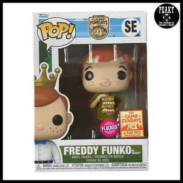 Freddy Funko as Shaggy Flocked - Camp Fundays 2023 - Scooby Doo - LE 4500 pcs