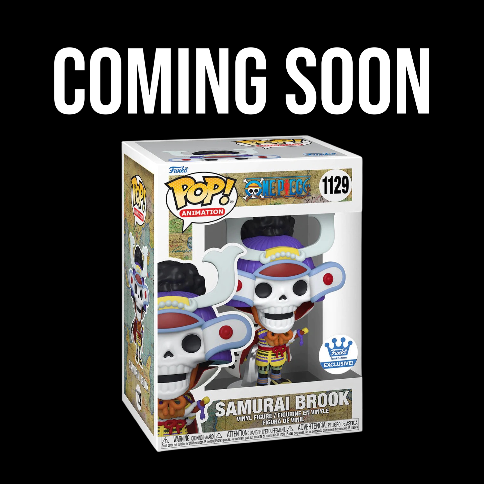 Samurai Brook #1129 Funko Pop! - One Piece - Funko Shop Exclusive