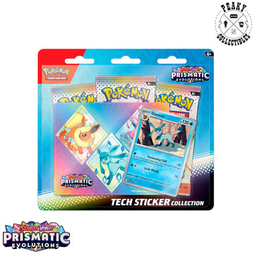 Pokemon - Prismatic Evolutions - Glaceon - Tech Sticker Collection