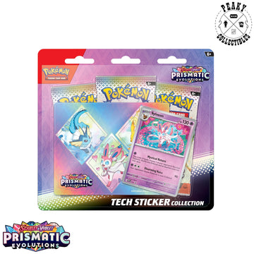 Pokemon - Prismatic Evolutions - Sylveon - Tech Sticker Collection