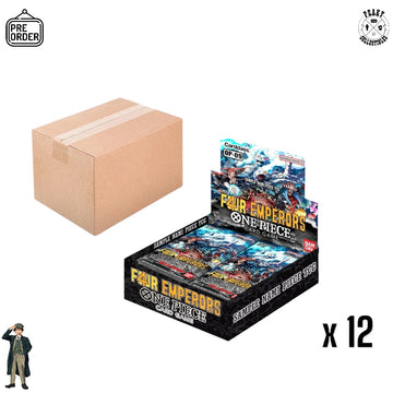 One Piece Card Game - OP-09 -Four Emperors - SEALED CASE (12 Booster Boxes) - OP-09