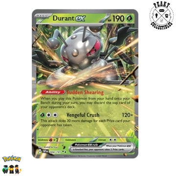 Durant Ex - SV08: Surging Sparks - 004/191 - English Single Card