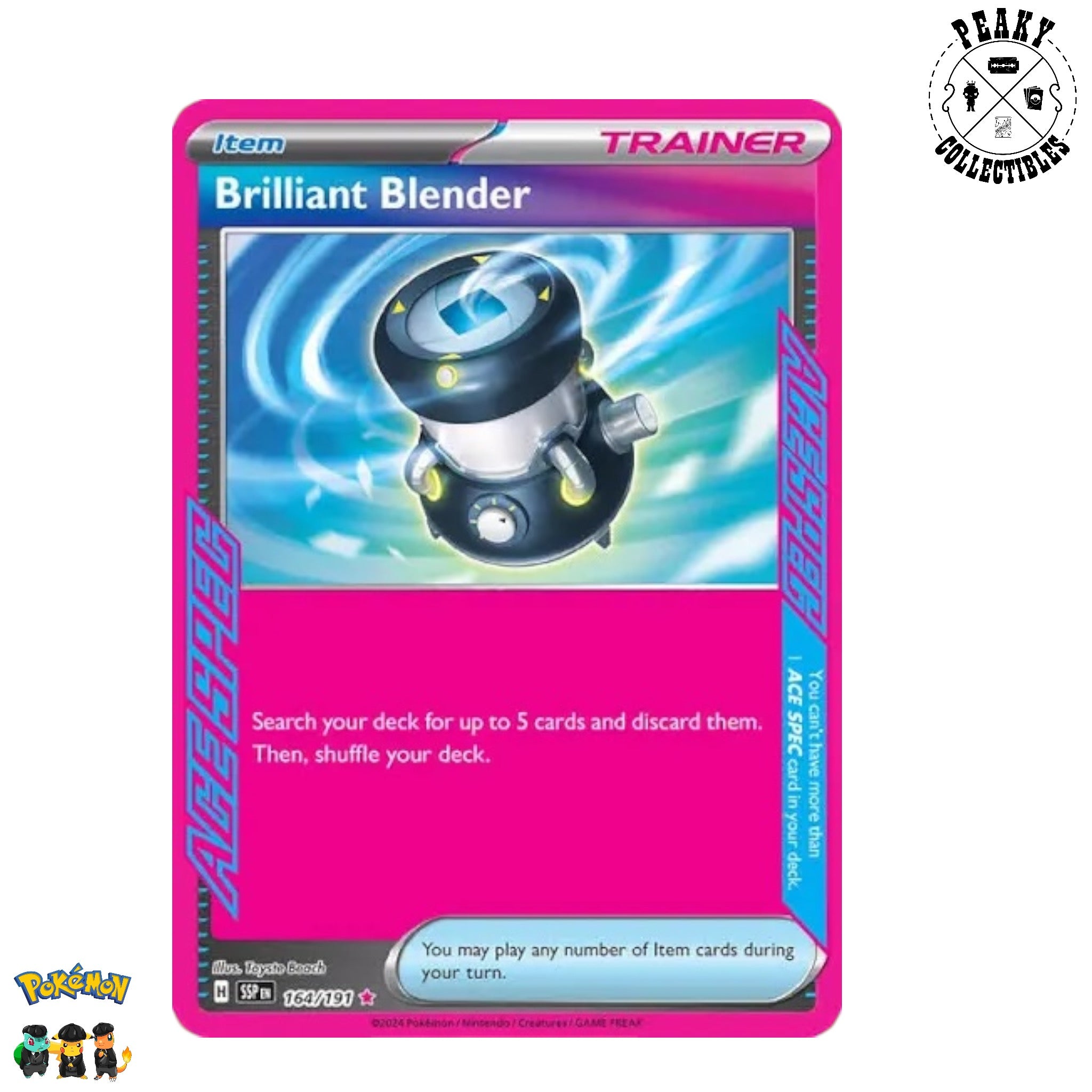 Brilliant Blender - SV08: Surging Sparks - 164/191 - English Single Card