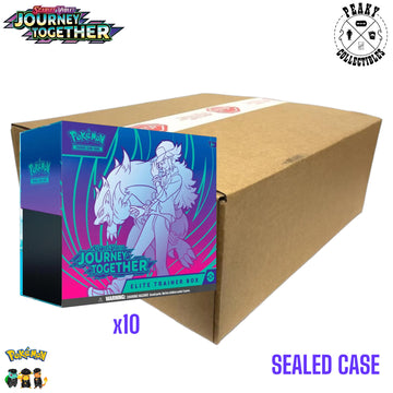 Pokemon - Scarlet & Violet - Journey Together - Elite Trainer Box - SEALED CASE OF 10 ETB