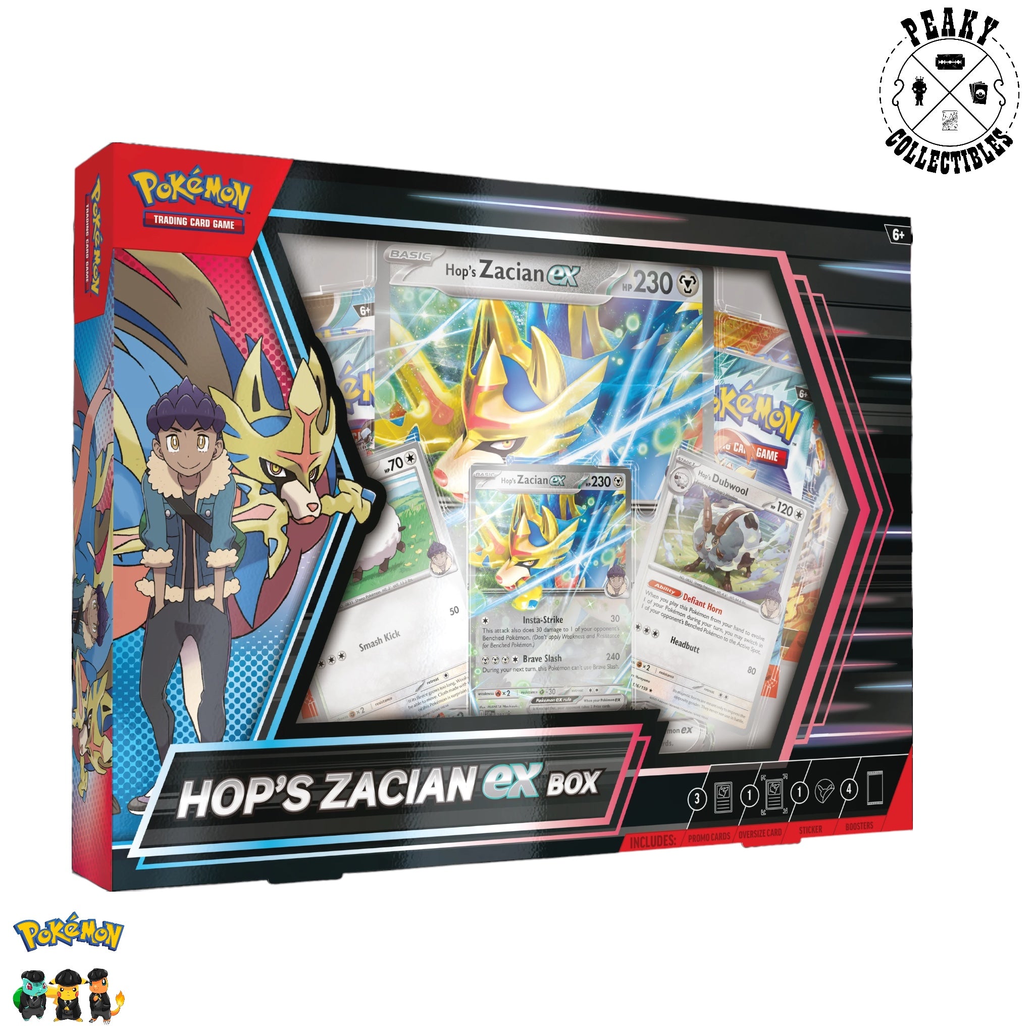 HOP'S ZACIAN EX BOX - Pre Order