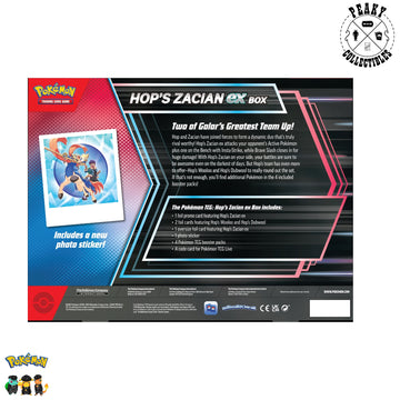 HOP'S ZACIAN EX BOX - Pre Order