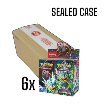 Pokemon - Scarlet & Violet - Twilight Masquerade - 6 x Booster Box - SEALED CASE