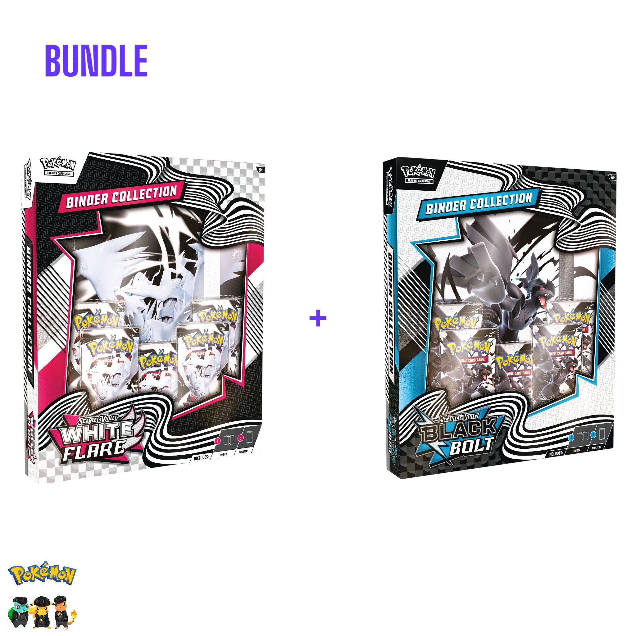 Pokemon - Black and White Binder Collection Bundle