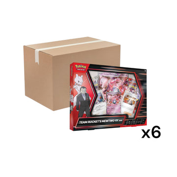 Pokémon TCG: Team Rocket’s Mewtwo ex Box x6 - SEALED CASE