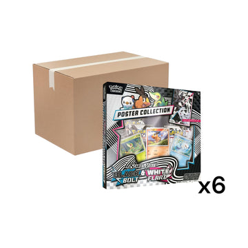 Black Bolt & White Flare - Unova Poster Collection - SEALED CASE