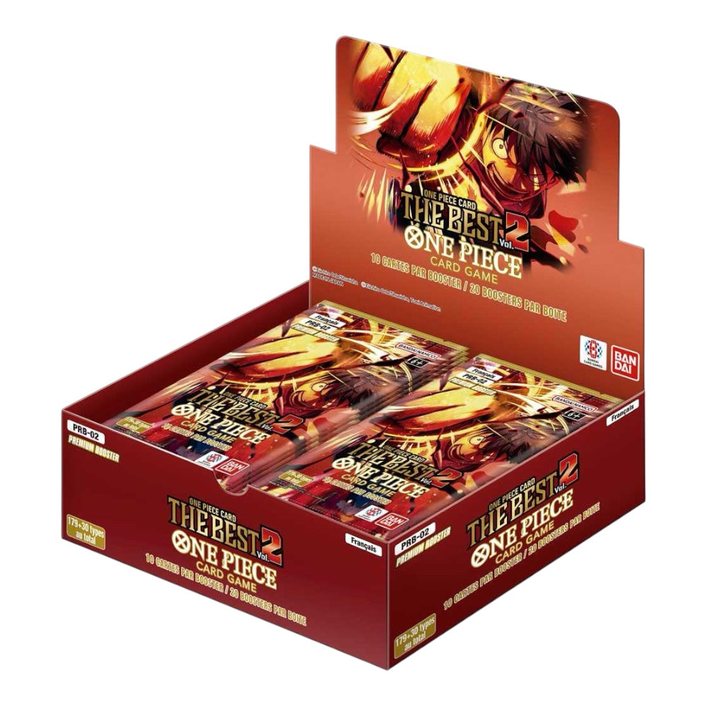 One Piece Card Game - PRB-02 - The Best Vol 2 Booster Box (20 Booster Packs) - Pre Order